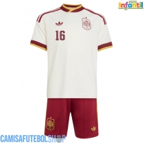 Camisa de time de futebol Espanha Rodri Hernandez #16 Replicas 2º Equipamento Infantil Mundo 2026 Manga Curta (+ Calças curtas)
